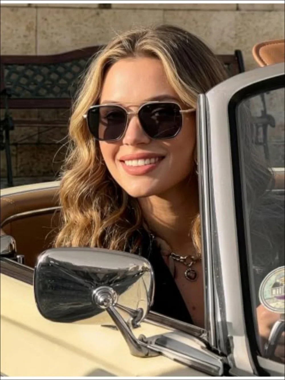 Polarized Aviator Sunglasses Metal Frame UV400 Retro Trendy Sun Glasses